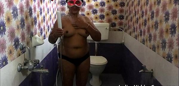 Mallu Indian Bhabhi Taking Shower Filmed By Her Husband